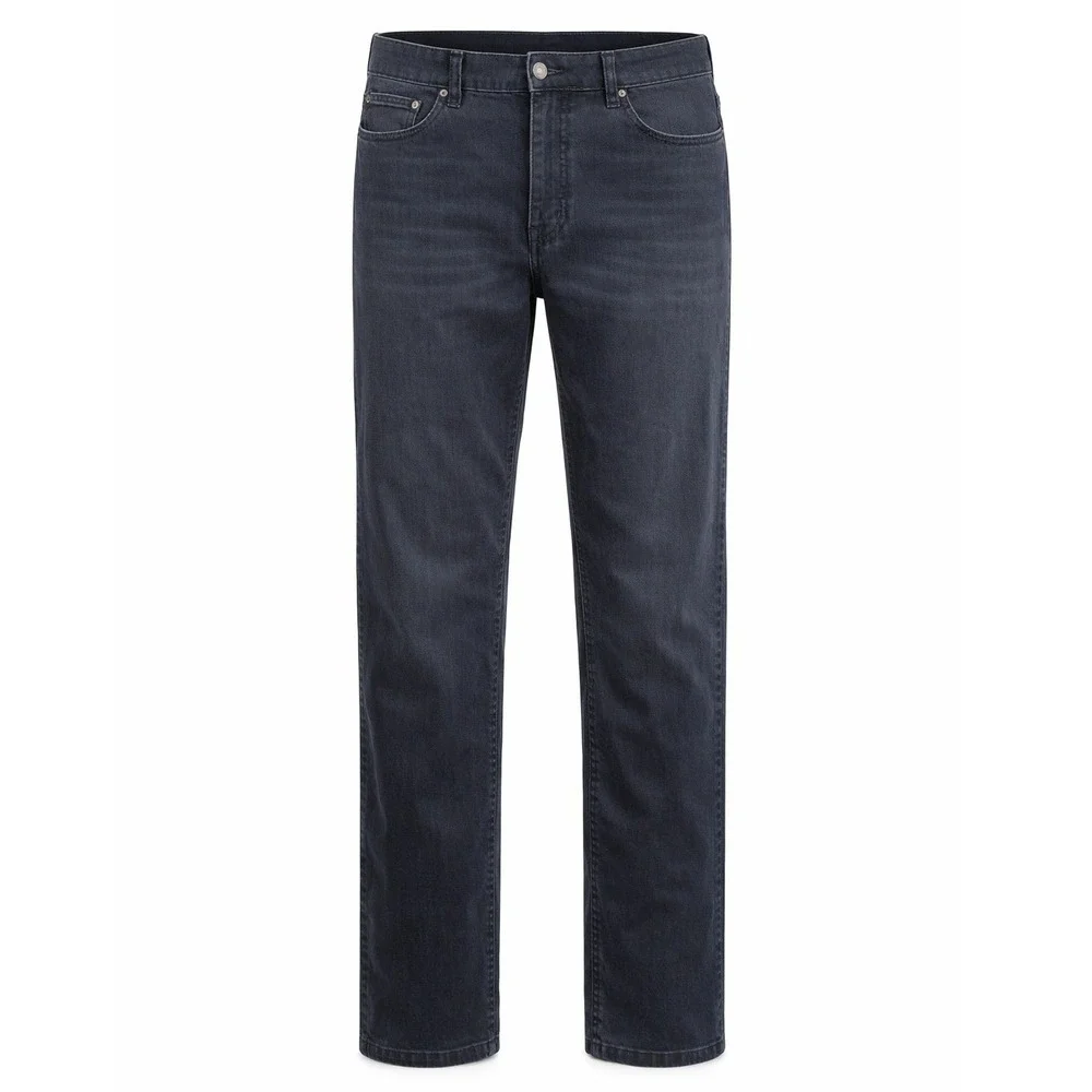 Kirkland Signature Pants Mens 42x30 Dark Gray 5-Pocket Straight Stretch 755774